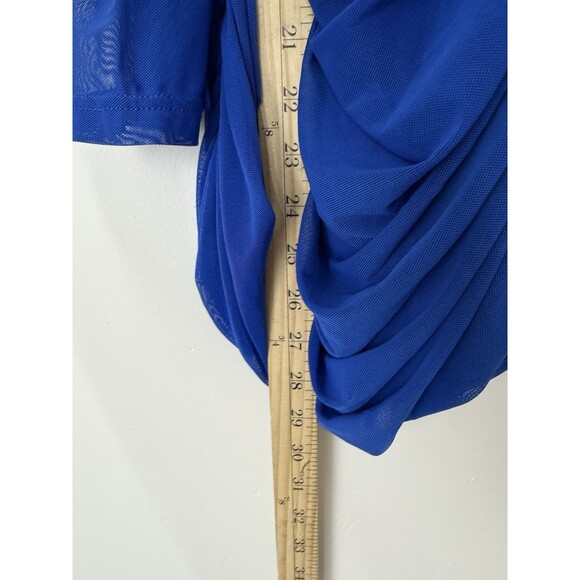 Hello‎ Molly WHISKEY SOUR DRESS BLUE luxury adjustable shoulder strapp navy XL - Picture 7 of 10